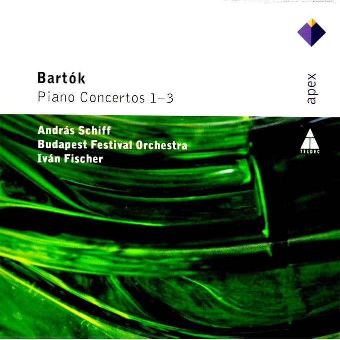 CD B. BARTOK - Pianoconcerten Nr. 1-3 2564674378 Warner Classics 2011 Europa Klassiek Gebruikt green