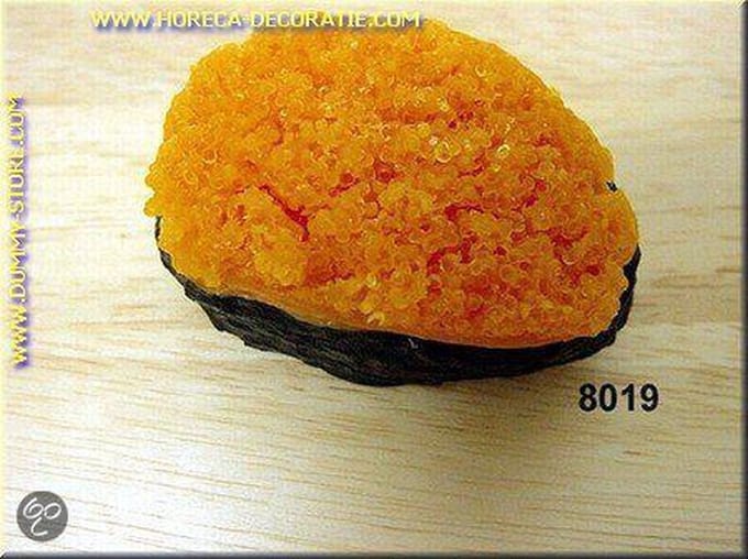 Maki Sushi Tobiko (Vliegviskaviaar) dummy