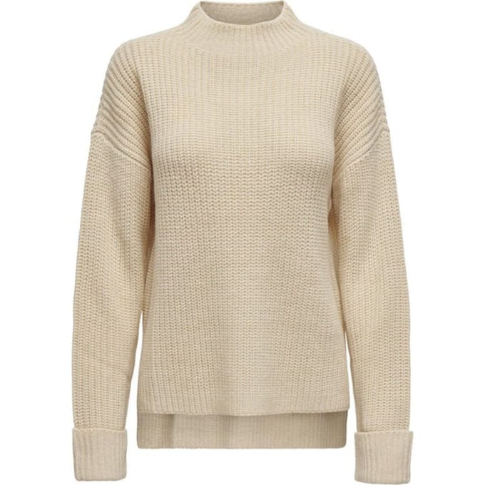 JDY JDYJUSTY RONJA L/S HN SLIT PULLOVER KNT Dames Trui - Maat M