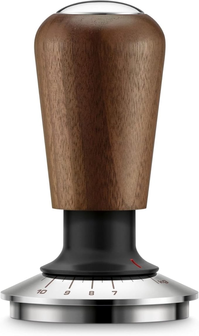 Professionele ESPRESSO Tamper 58mm Zelfnivellerend voor Consistente Druk
