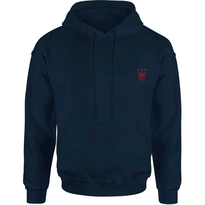Transformers Autobots Embroidered Unisex Hoodie - Navy - M