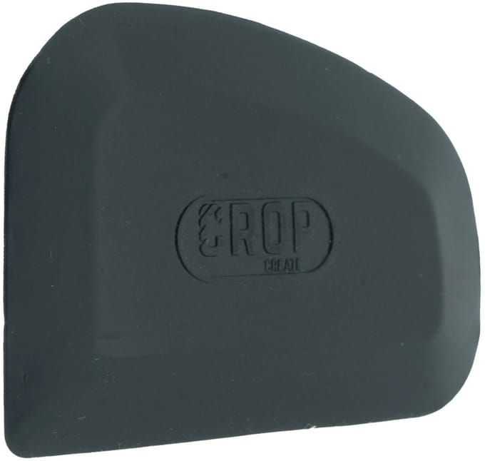 CROP Plamuurrubber 11x8cm - ZWART