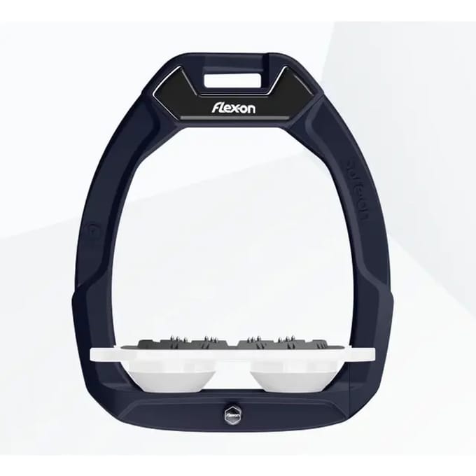 Veiligheidse ergonomic rijbout Plat Ultra Grip Marine/Wit/Wit Flex-On Safe-On