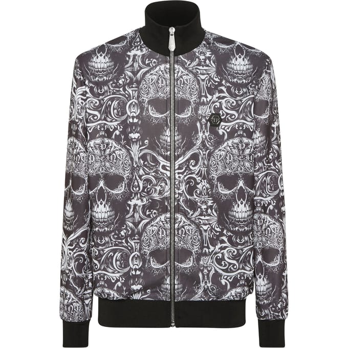 Tracksuit Jacket All-Over Skull