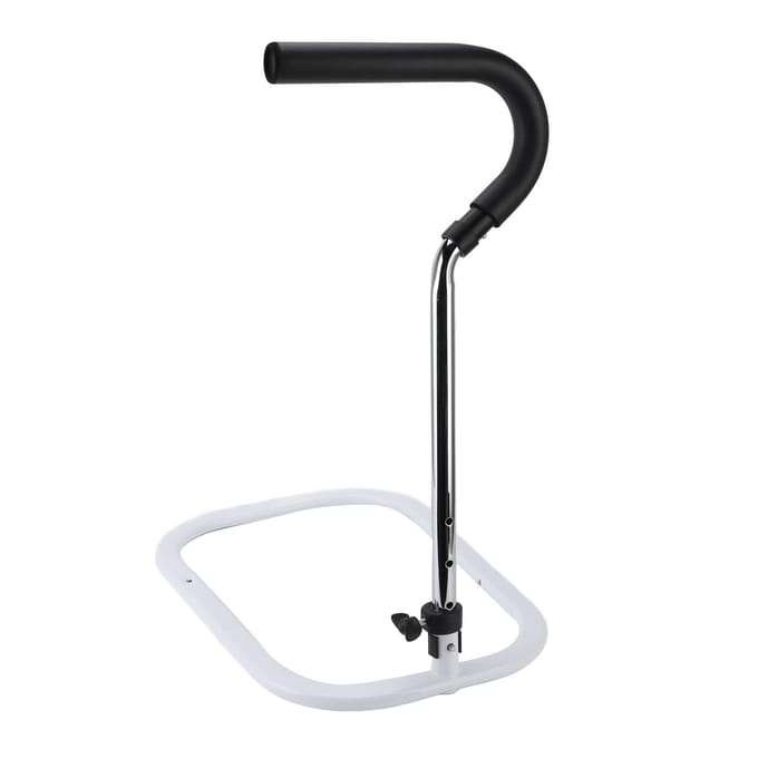 Nachtkastje Assistentie Handvat Bedhek Opsta Hulprail Verstelbare Hoogte Bed Assistentie Frame voor Ouderen white