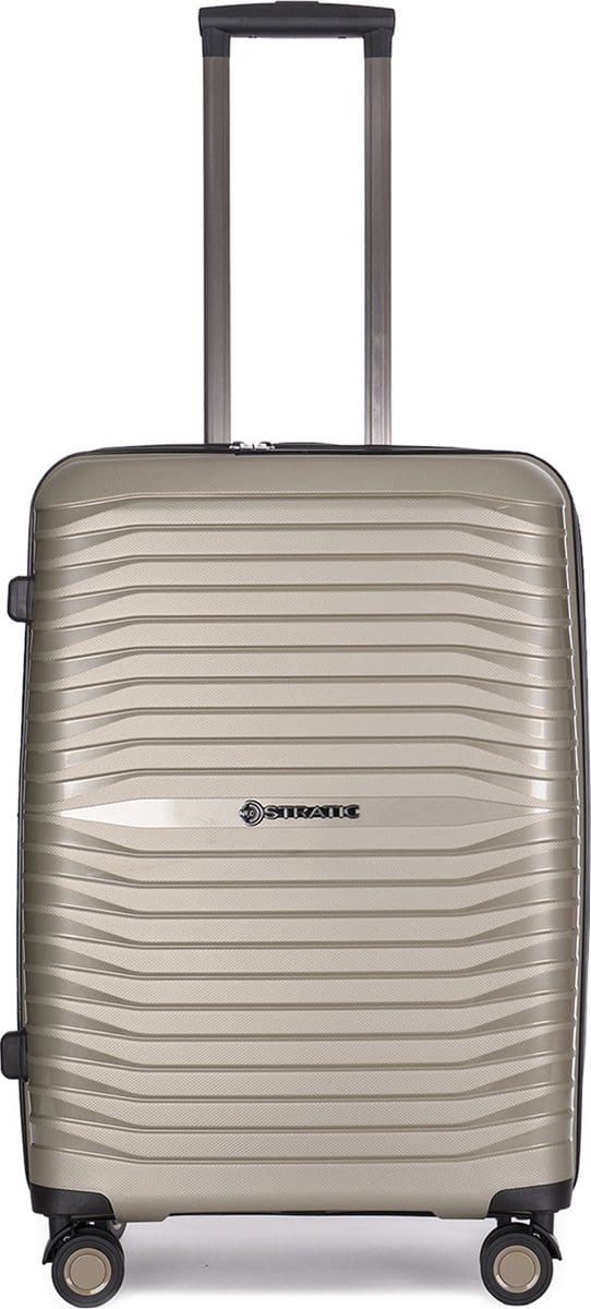 Stratic Bright + Trolley Exp Champagner Taupe 66cm