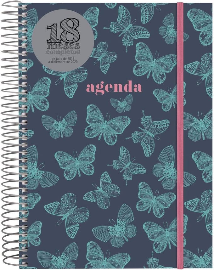 8 Dagenplanner 18 Maanden Softcover Agenda Juli 2019 December 2020