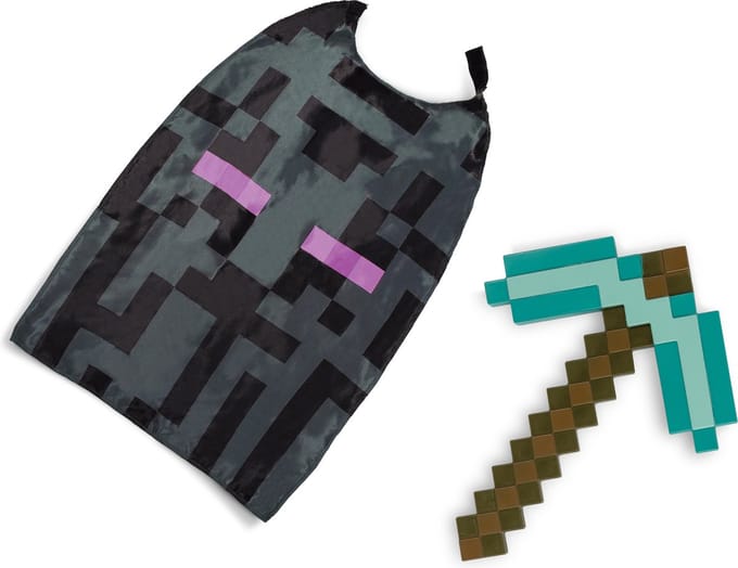 MINECRAFT (MOJANG), Minecraft Pickaxe & Cape Set, Maat One Size Kind, Kind