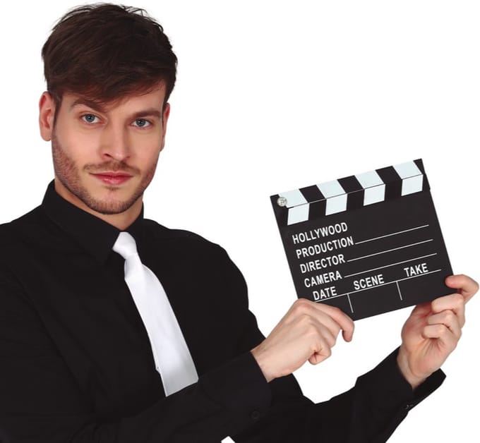 Fiestas Guirca - Director's Clapboard Hollywood 20 x 18 cm