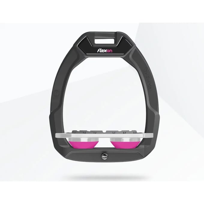 Veiligheidspedalen Plat Grip Antraciet/Grijs/Rozemarijn Flex-On Safe-On