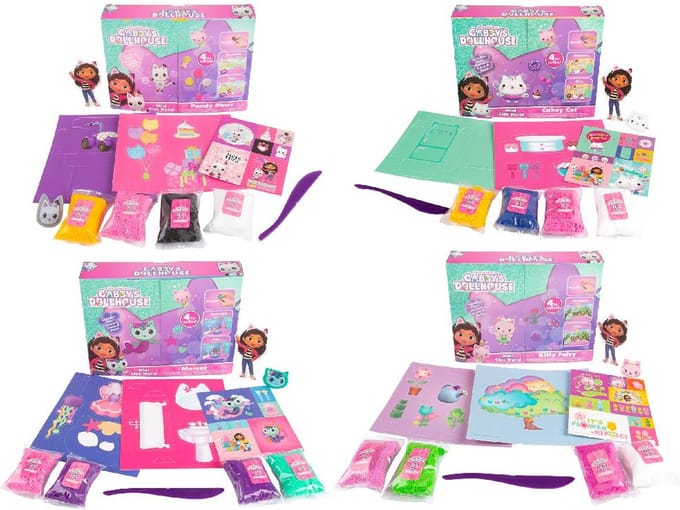 Gabby's Dollhouse Mini Clay World 4 Ass - 1 stuks