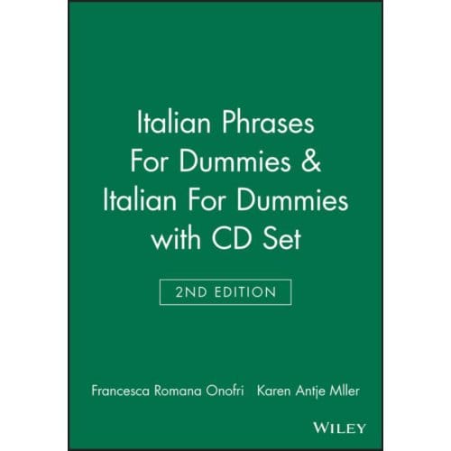 Italian Phrases For Dummies & Italian For Dummies, 2nd Edition With Cd Set - Francesca Romana Onofri