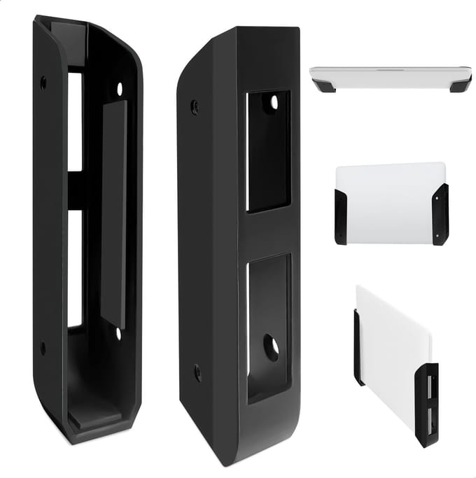 Unyqoos® Verstelbare wand- en bureaubeugel voor laptops, tablets en e-readers