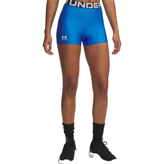 Under Armour Baselayer Hg Korte Broek Dames Blauw K402