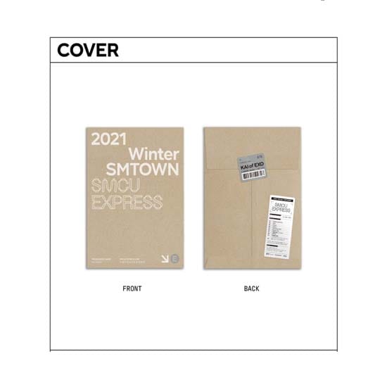 2021 Hiver SMTOWN : SMCU EXPRESS Kai d'Exo white