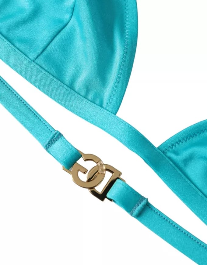 Driehoek Bikini Top Turquoise