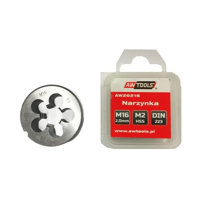 Awtools M2 Serie - Snijplaat - M20x2,50 mm - HSS - DIN 223