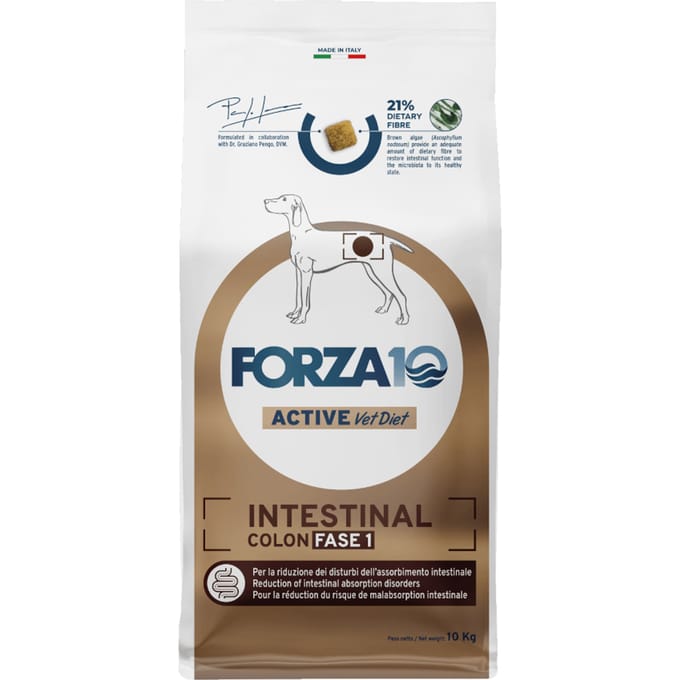 10kg Forza 10 Active Line Intestinal Colon Phase1 Droog hondenvoer