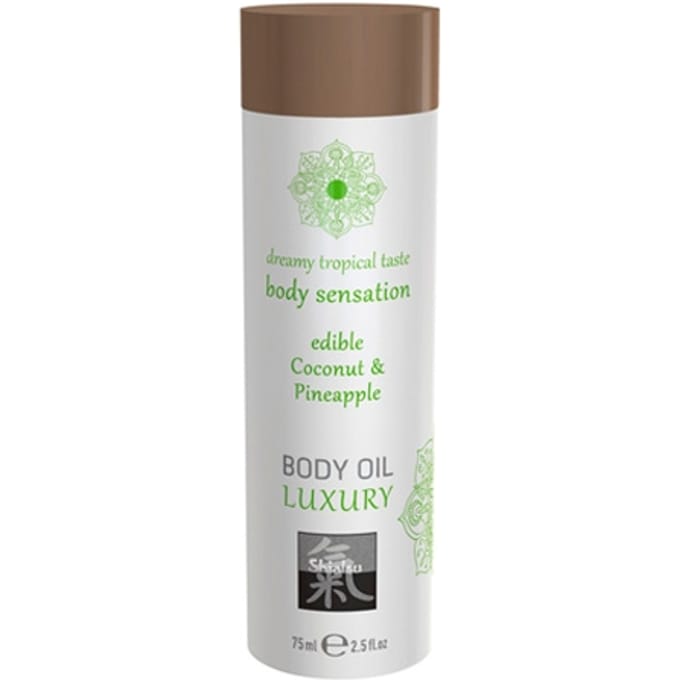 Shiatsu Luxe Eetbare Body Oil - Kokosnoot & Ananas