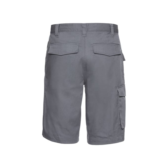 Russell Heren Polycotton Werkshorts (Konvooi Grijs)
