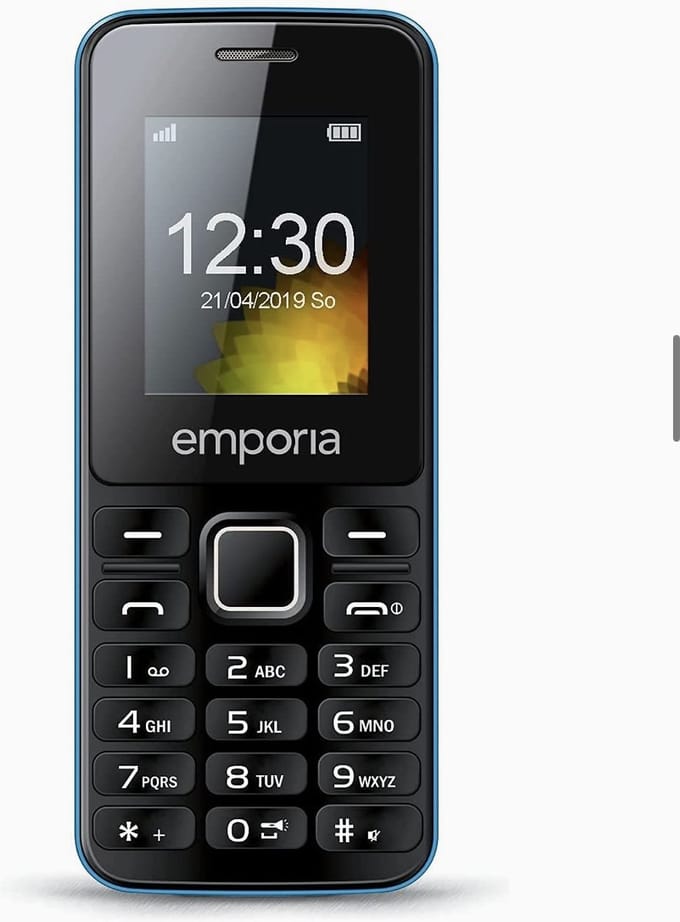 Senioren Telefoon 4G Blauw PEAM Senioren Mobiel