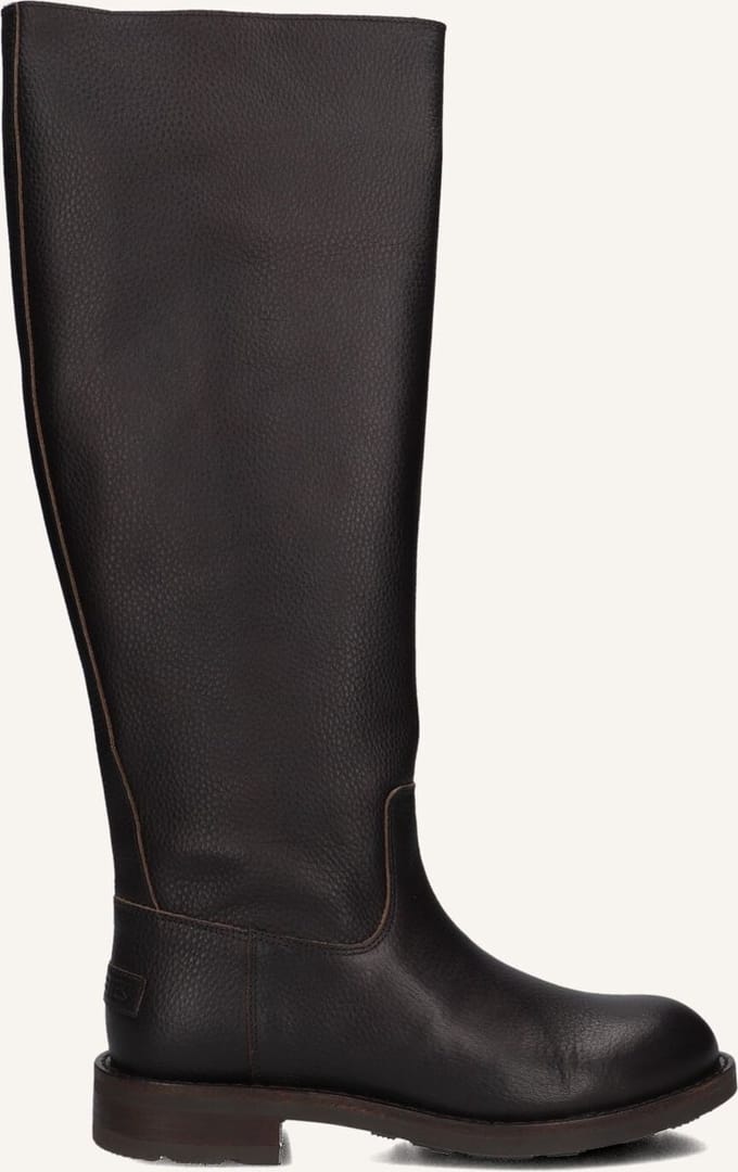 Shabbies Alyd Tuba Laarzen - Leer - Dames - Bruin - Maat 37