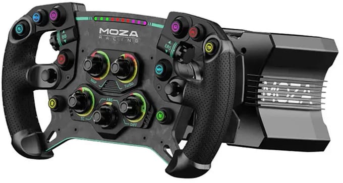 Moza Racing R9 V3 + GS V2P Stuurwiel Bundle – 9 Nm Direct Drive + 300 mm GT-wiel - PC