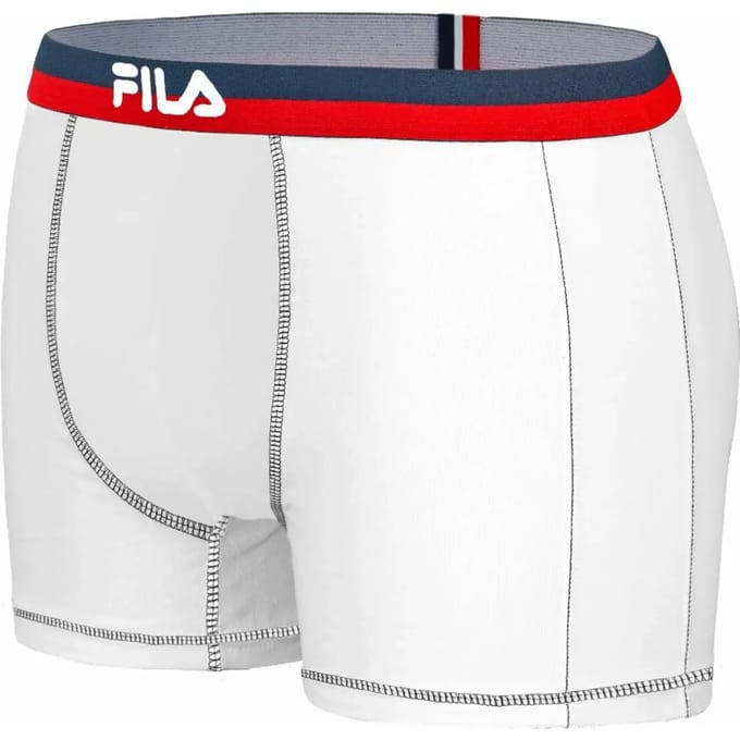 Fila - Man Boxer Elastic Band 1 Pack - Witte boxers - M - Wit