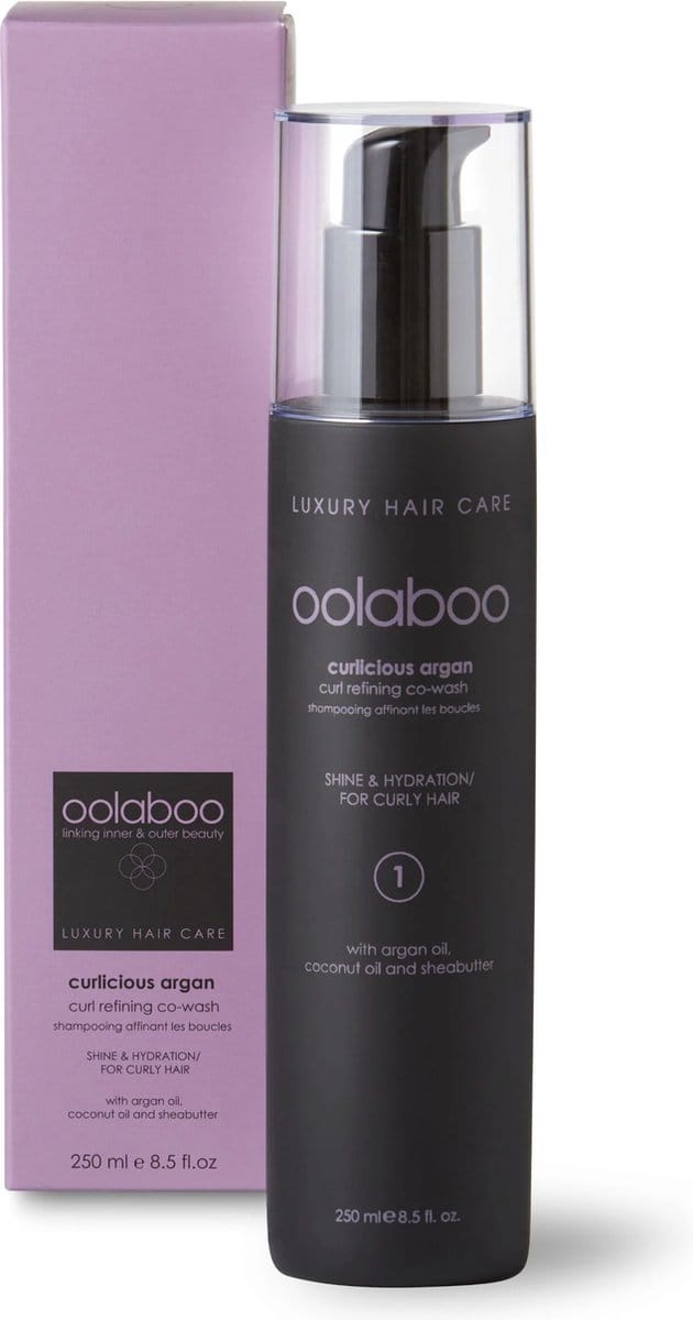 Oolaboo - curlicious argan curl refining co-wash
