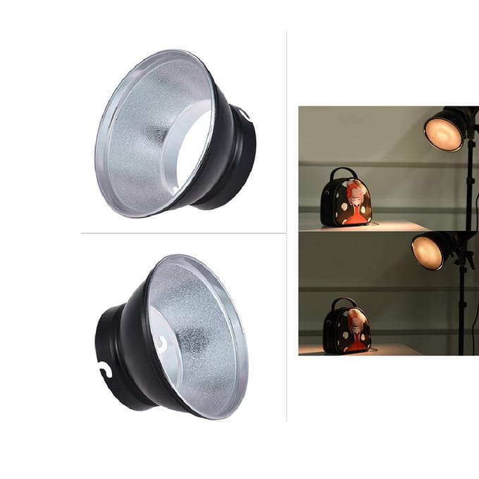 Abat-jour à réflecteur standard à montage Elinchrom de 7 pouces Package 2 gray