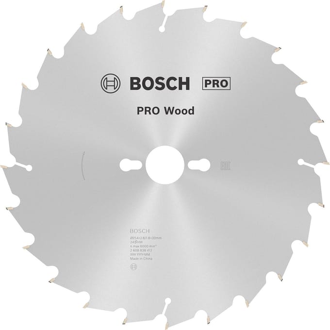 Bosch Accessories Optiline 2608838412 Cirkelzaagblad 216 x 30 x 1.8 mm Aantal tanden: 24 1 stuk(s)