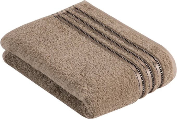 Vossen Cult de Luxe handdoek camel 67/140