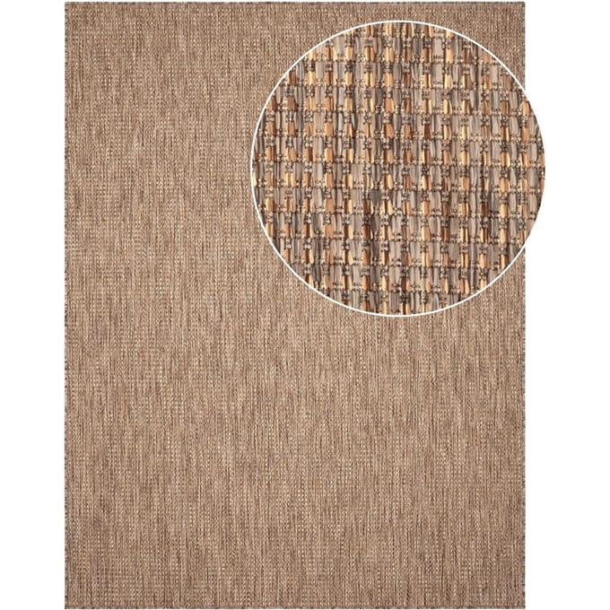 Binnen- en buitenkleed Navona beige 80x150 cm