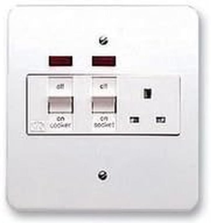 45A Elektrische Kookunit Metaal Wit voor Logic Plus Systeem