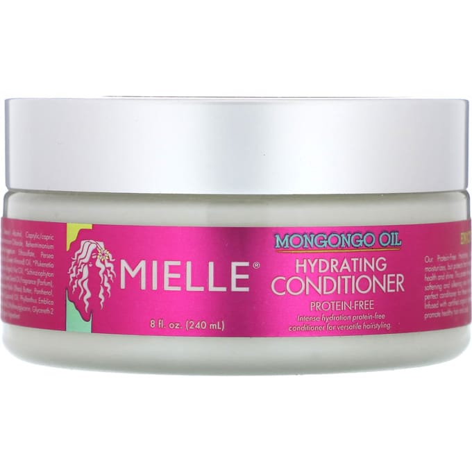 Mielle, Mongongo Oil, Hydrating Conditioner, 8 fl oz (240 ml) pink
