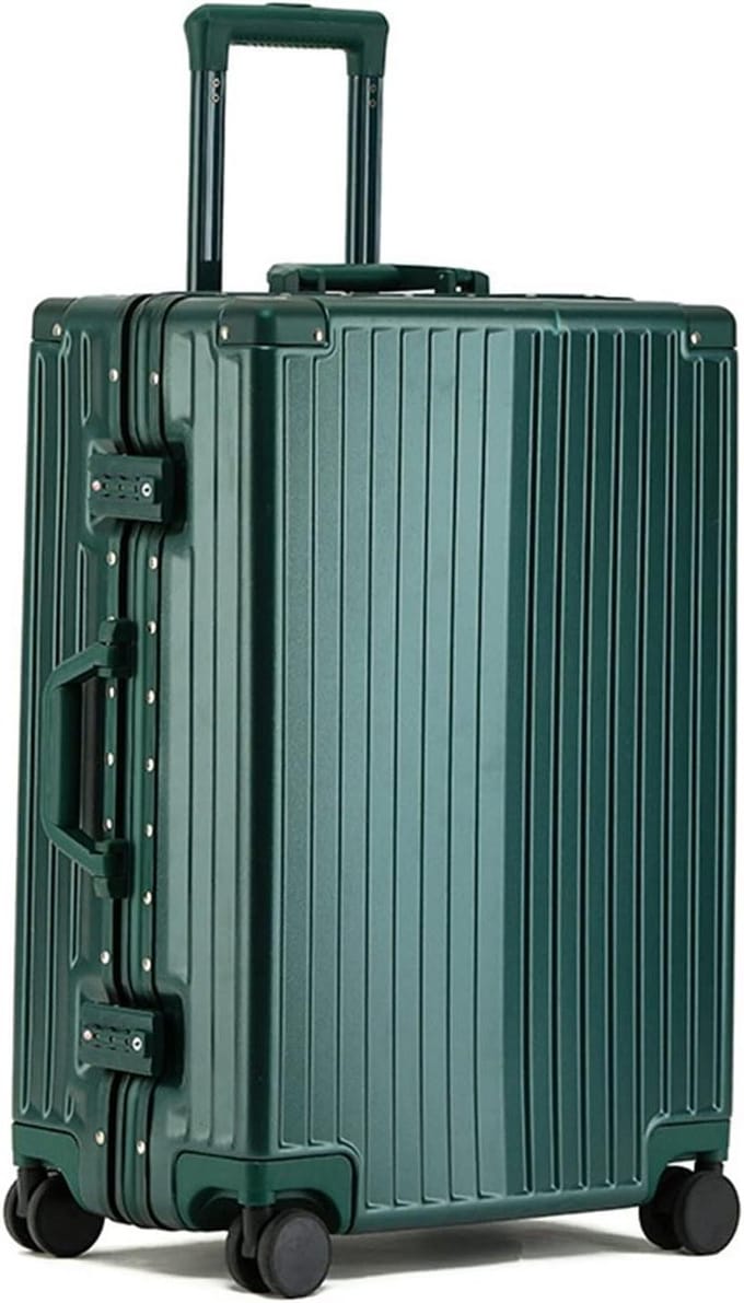 Reiskoffer Trolley - Koffer - Reizen - Verstevigd Frame - 24 inch - Groen