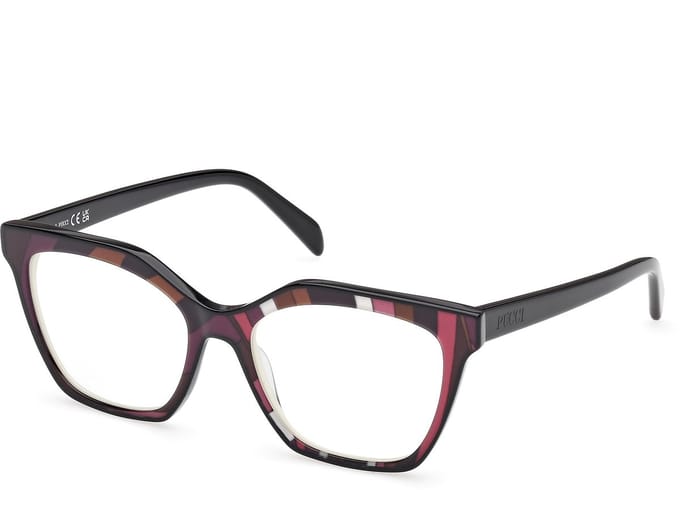 Pucci EP5239 Black/texture 53/17/140 WOMAN Brilmonturen