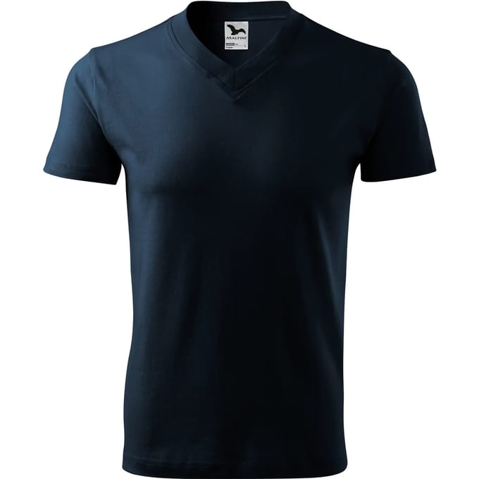 T-shirt met V-hals Malfini 102