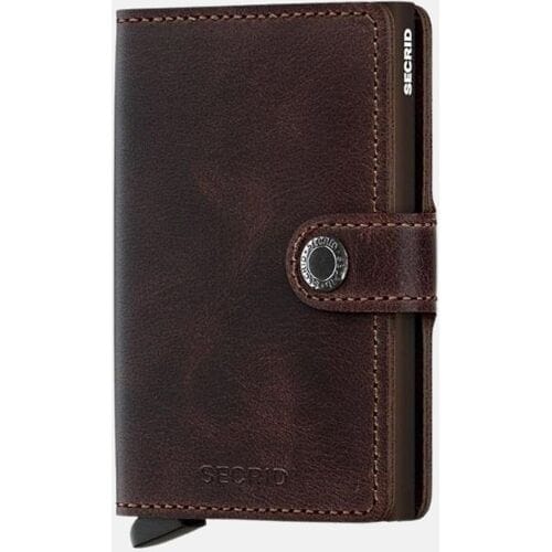 Secrid Miniwallet pasjeshouder vintage chocolate