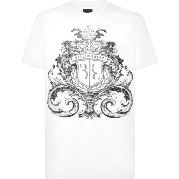 T-Shirt Ronde Hals Ss Crest Barok