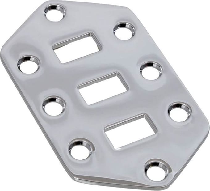 Allparts AP0656010 Chroom Schakelplaat voor Jaguar®