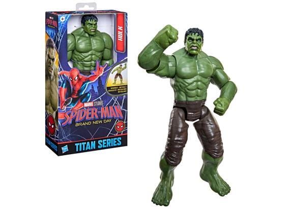 Hasbro Spiderman Bom Mccarroll Deluxe Titan Figure Hulk Actiefiguren en superhelden
