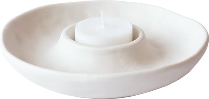 Leeff theelichthouder twan - Porselein - 13,8x3,3cm