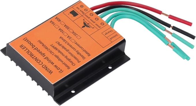 MPPT Wind Turbine Laadcontroller voor 12V en 24V Batterijen - IP67 Waterdicht, PWM Ontlading en Efficiënte Oplading