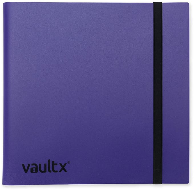 Vault X 12-Pocket Strap Binder - Verzamelmap - 480 Kaarten/Paars