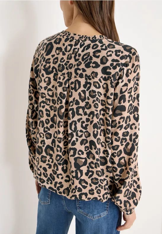 Leo blouse met lange mouwen