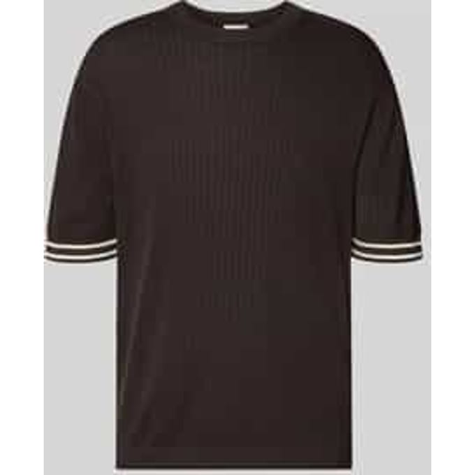 Gebreid shirt met ronde hals model 'DERICO'