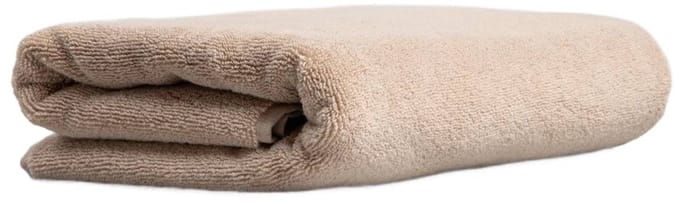 HOMLA - Handdoek - DESMA - Beige - 70x130 cm