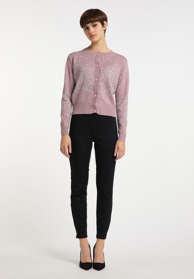 Mymo Vest Nolie Dames Mauve zilver