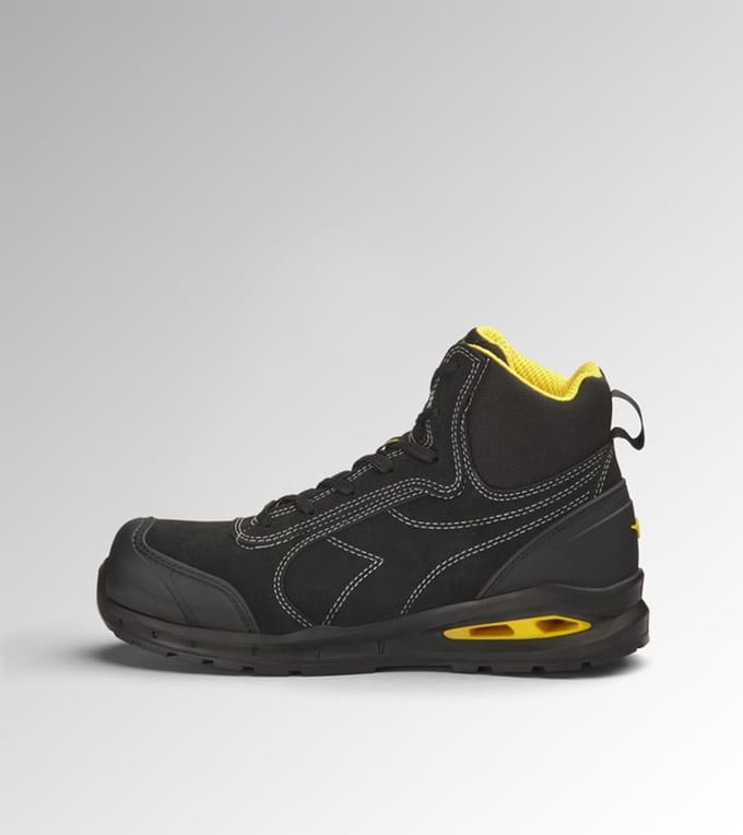 Diadora RUN A.BOX MSTR MID S3S FO SR SC black 38